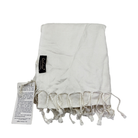Golden Women's Pure New Pashmina Shawl - OS - Picture 1 of 4